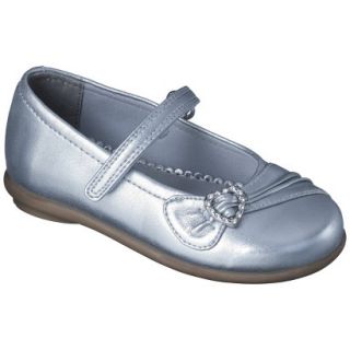 Toddler Girls Rachel Shoes Gemma Mary Jane Shoes   Silver 6