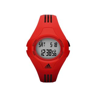 Adidas Uraha Womens Mid Size Red Digital Chronograph Sport Watch