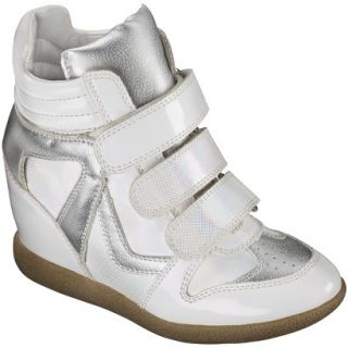 Girls Circo Gia Sneaker Wedge   Silver 5