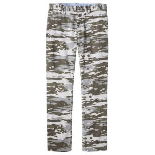 Mossimo Supply Co. Mens Slim Fit Chino Pants   Mesa Gray Camouflage 36x32