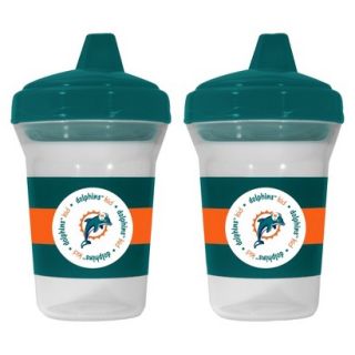 Baby Fanatic Miami Dolphins 2pack Sippy Cup