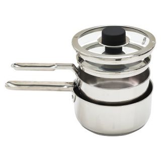 Ezistore Stackable 4pc Stainless Steel Sauce Pan Set