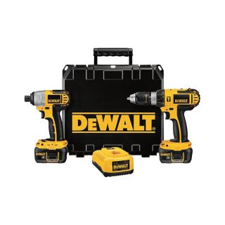 DEWALT Cordless Hammerdrill/Impact Driver Kit   18V, Model DCK266L