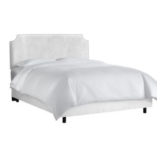 Skyline Twin Bed Skyline Furniture Lombard Nail Button Notched Bed   Premier