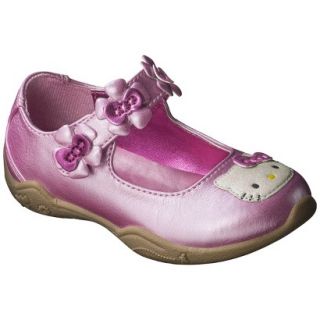 Toddler Girls Hello Kitty Mary Jane Shoe   Pink 5