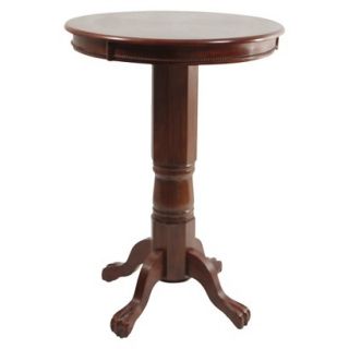 Pub Table: Boraam Industries Florence Pub Table   Red Brown (Cherry)