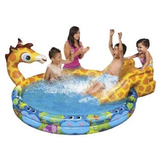 Banzai Spray N Splash Pool   Giraffe