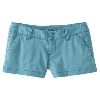 Mossimo Supply Co. Juniors Chino Short   Truly Turquoise 9
