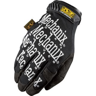 Mechanix Wear Original Gloves   Black, Small, Model MG 05 008
