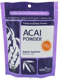 Navitas Naturals   Freeze Dried Acai Powder Certified Organic   4 oz.