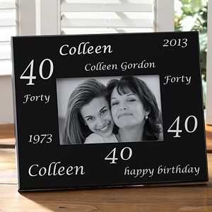 Personalized Birthday Photo Frame   Birthday Cheers Design