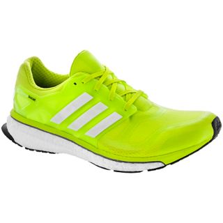 adidas Energy Boost 2: adidas Mens Running Shoes Solar Slime/White/Black