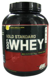 Optimum Nutrition   100% Whey Gold Standard Protein French Vanilla Creme   5 lbs.