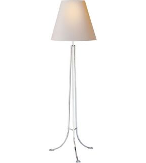 Thomas Obrien Parke 2 Light Floor Lamps in Polished Silver TOB1007PS NP
