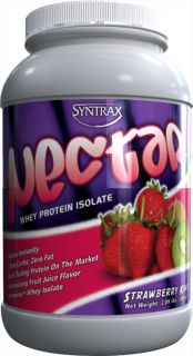 Syntrax   Nectar Whey Protein Isolate Strawberry Kiwi   2 lbs.