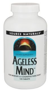 Source Naturals   Ageless Mind   120 Tablets
