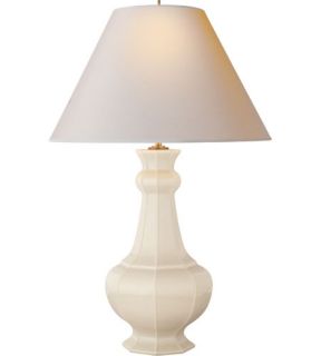 Alexa Hampton Greta 2 Light Table Lamps in Ivory Ceramic AH3016I NP