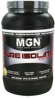 Muscle Gauge Nutrition   Pure Isolate Whey Protein Ice Cream Sandwich   2 lbs.