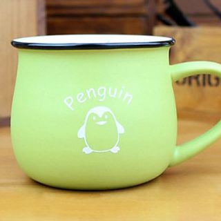 Coffee Mug, Ceramic 3.53.53, Penguin Pattern
