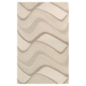 Kas Rugs Soothing Waves Ivory 8 ft. x 10 ft. 6 in. Area Rug ETE10858X106