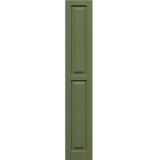 Winworks Wood Composite 12 in. x 72 in. Raised Panel Shutters Pair #660 Weathered Shingle 51272660