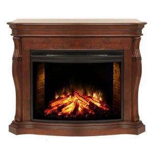 Muskoka Tuscan 50 in. Electric Fireplace in Burnished Cherry DISCONTINUED MMC3317BCH