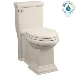 American Standard Town Square LXP 1 piece High Efficiency 1.28 GPF Right Height Elongated Toilet in Linen 2847.128.222