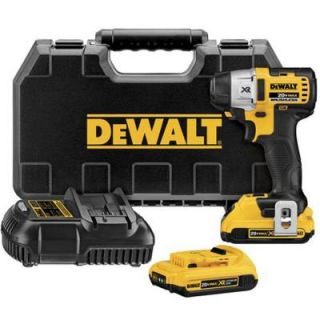 DEWALT 20 Volt Max XR Lithium Ion Cordless Brushless 3 Speed 1/4 in. Impact Driver DCF895D2