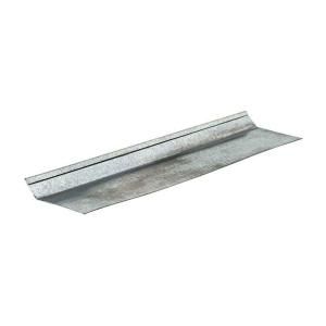 Construction Metals Inc. 3.25 in. x 1 in. x 0.25 in. Galvanized Roof Starter RSG