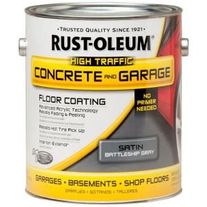 Rust Oleum EpoxyShield 1 gal. Battleship Gray Concrete Floor Paint (2 Pack) 260725