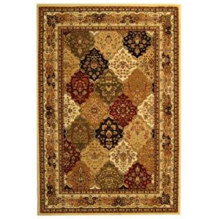 Safavieh Lyndhurst Assorted/Ivory 7 ft. 9 in. x 10 ft. 9 in. Area Rug LNH221A 8
