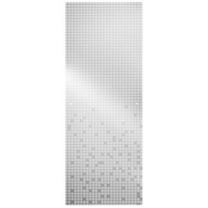 Delta 48 in. x 67 in. Sliding Shower Door Glass Panel in Mozaic SDGS048 CLZ R