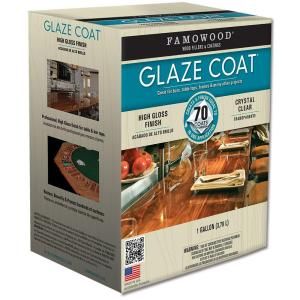 Famowood 1 gal. Glaze Coat Clear Epoxy Kit (2 Pack) 5050110