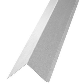 Construction Metals Inc. 1 1/2 in. x 1 1/2 in. x 10 ft. Galvanized Steel Roof Edge Flashing RE15G