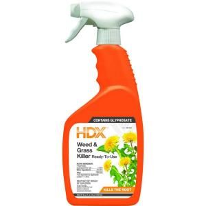 HDX 24 oz. Ready To Use Weed and Grass Killer HG 98022