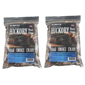 Mr. Bar B Q Hickory Wood Smoking Chips 2 lbs. (2 Pack) 150297