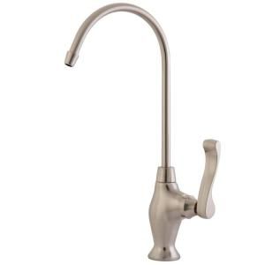 Kingston Brass Replacement Drinking Water Filtration Faucet in Satin Nickel for Filtration Systems HKS3198FL