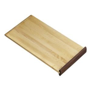 KOHLER 22 3/4 in. x 12 1/8 in. Light Brown Wood Countertop Cutting Board K 2989 NA