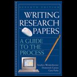 Writing Research Papers : Guide to Process
