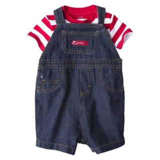 Just One YouMade by Carters Boys Shortall and Bodysuit Set   Red/White 9 M