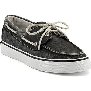 Sperry Top Sider Womens Bahama 2 Eye Black Shoes, Size 5.5 M   9447145
