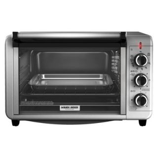 Black & Decker Stainless Steel Convection 6 Slice Toaster Oven