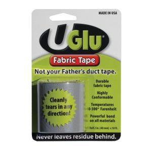 Uglu Fabric Tape (1) 2 In. x 10 Ft. Roll   Gray MTR404