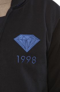 Diamond Supply Co. Jacket Emblem 98 Fleece Varsity Navy, Black, & Royal