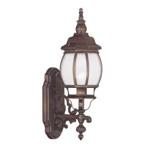 Filament Design Providence Wall Mount 1 Light Outdoor Imperial Bronze Incandescent Lantern CLI MEN7900 58