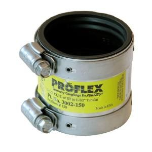Fernco 1 1/2 in. EPDM Rubber Coupling P3002 150