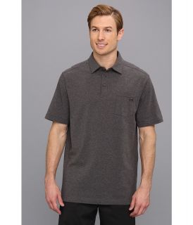 Under Armour Golf Charged Cotton Pocket Polo Mens Short Sleeve Knit (Gray)