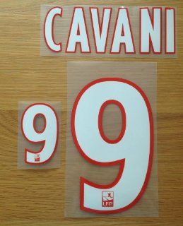 CAVANI 9   Paris Saint Germain 2013/2014 Home PSG Soccer Jersey Name & Number Shirt + Shorts Print   Free Shipping!: Everything Else