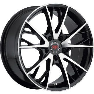 Revolution Racing RR01 18 Black Wheel / Rim 5x120 with a 40mm Offset and a 73.1 Hub Bore. Partnumber RR01 1885120+40BM: Automotive