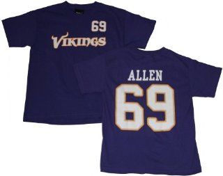Jared Allen Minnesota Vikings Infant / Newborn / Baby Game Gear Jersey Name and Number Tee 24 Months : Infant And Toddler Sports Fan Apparel : Sports & Outdoors